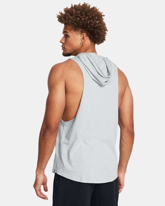 Men's Project Rock Rents Due Sleeveless Hoodie image number 1
