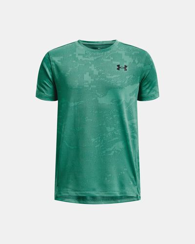 Boys' UA Tech™ Vent Jacquard Short Sleeve