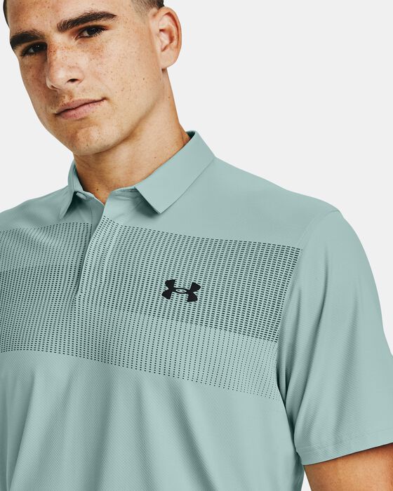 Men's UA Iso-Chill Chest Graphic Polo image number 3