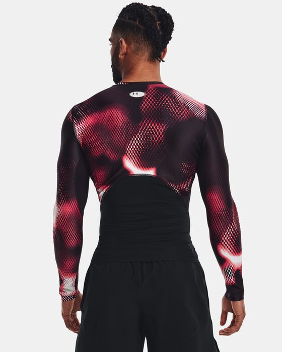Men's UA Iso-Chill Compression Printed Long Sleeve image number 1