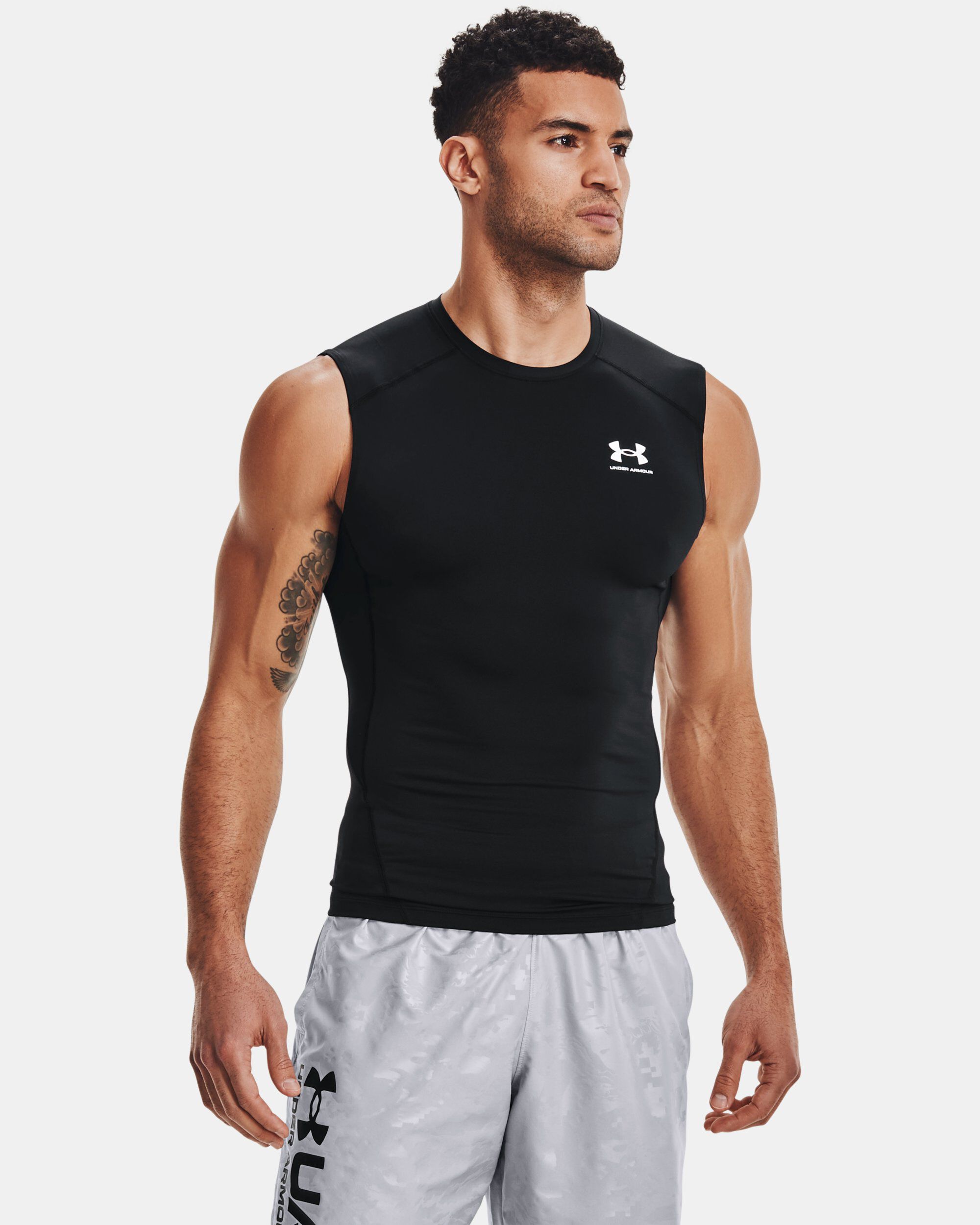 Under armour men's heatgear 2025 armour sleeveless compression shirt