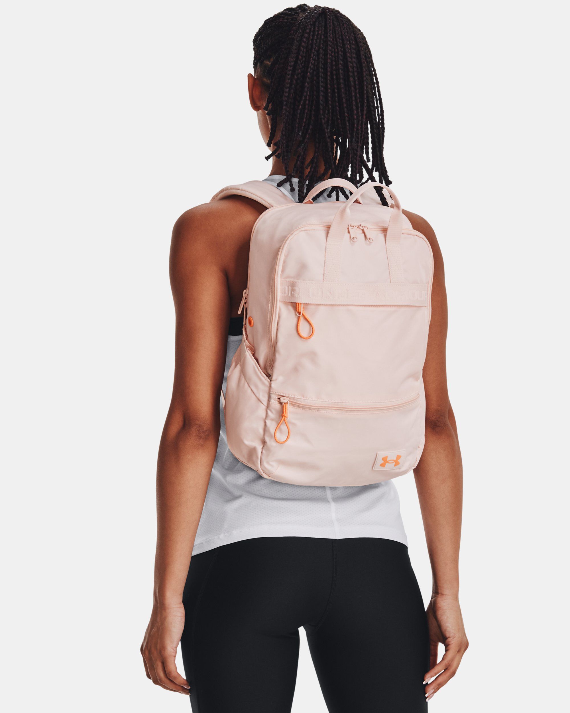 Under Armour Women s UA Essentials Backpack Pink in KSA