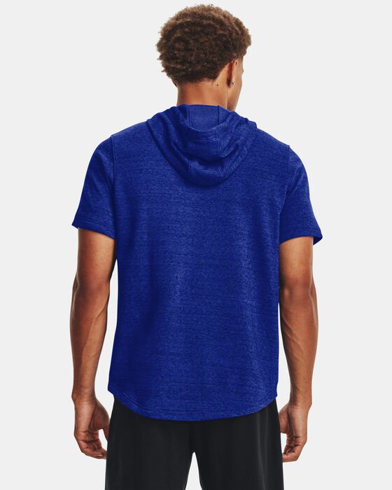 Men's UA Rival Terry Short Sleeve Hoodie image number 1