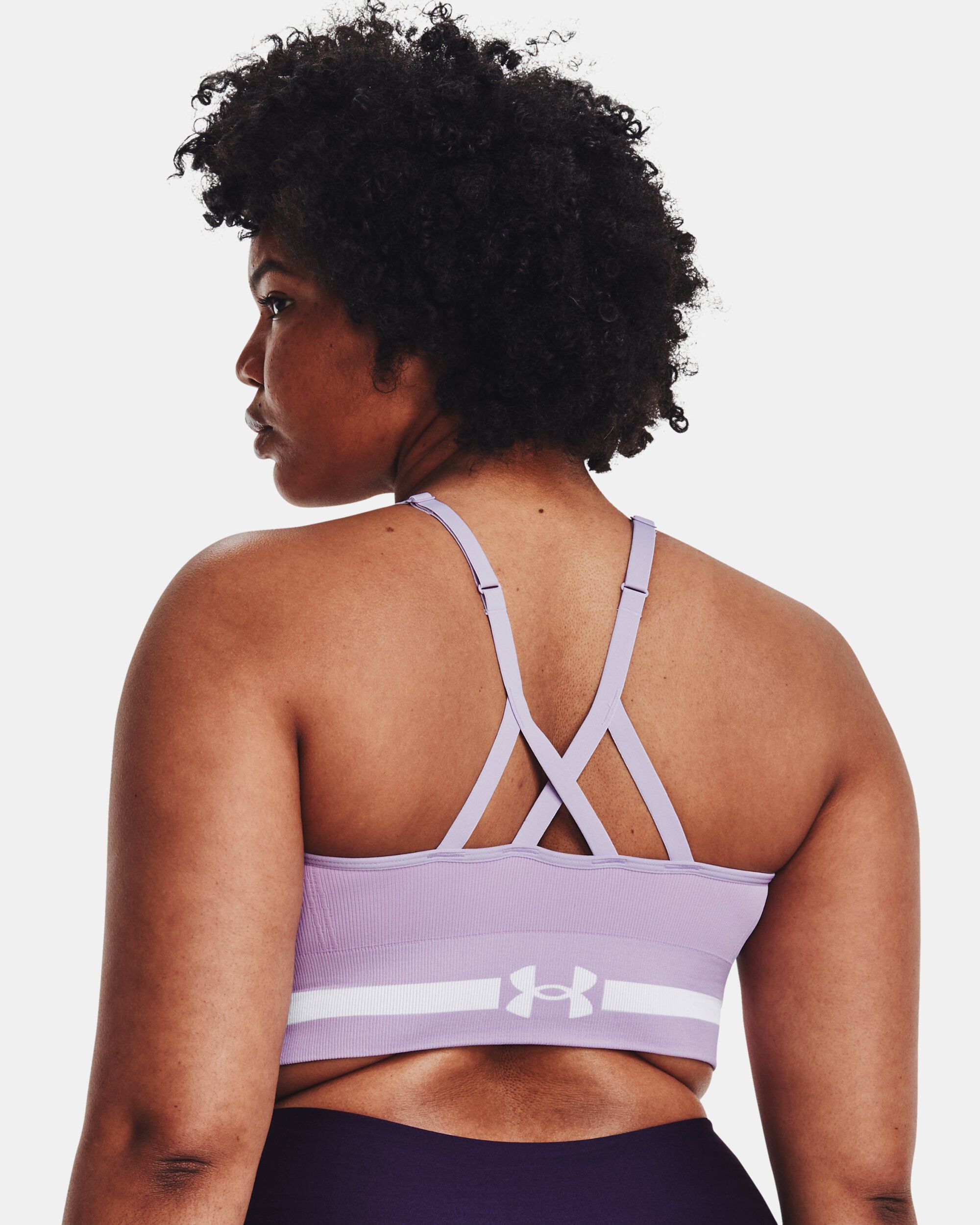 Under armour seamless online longline sports bra