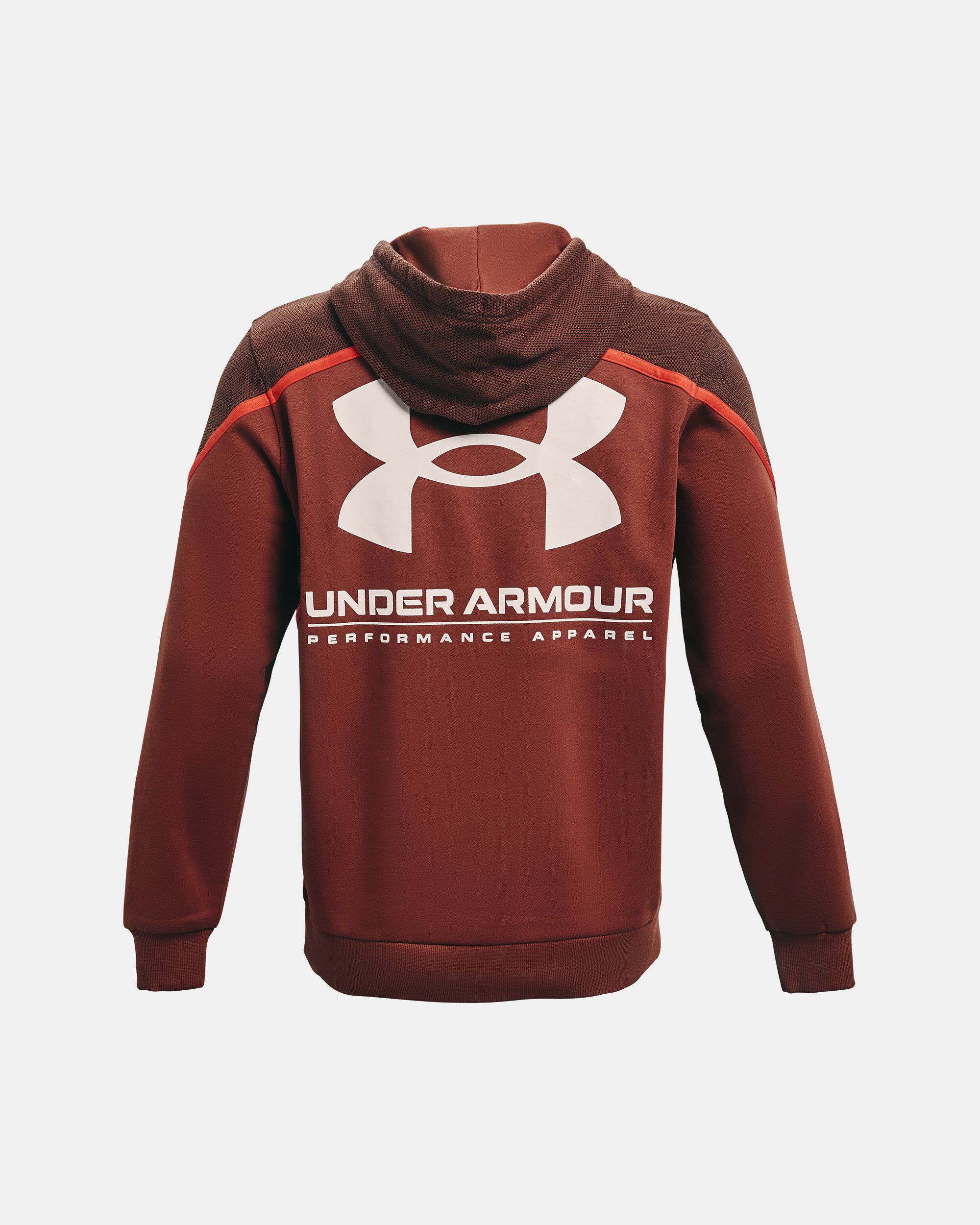 Men's ua rival fleece amp hoodie best sale