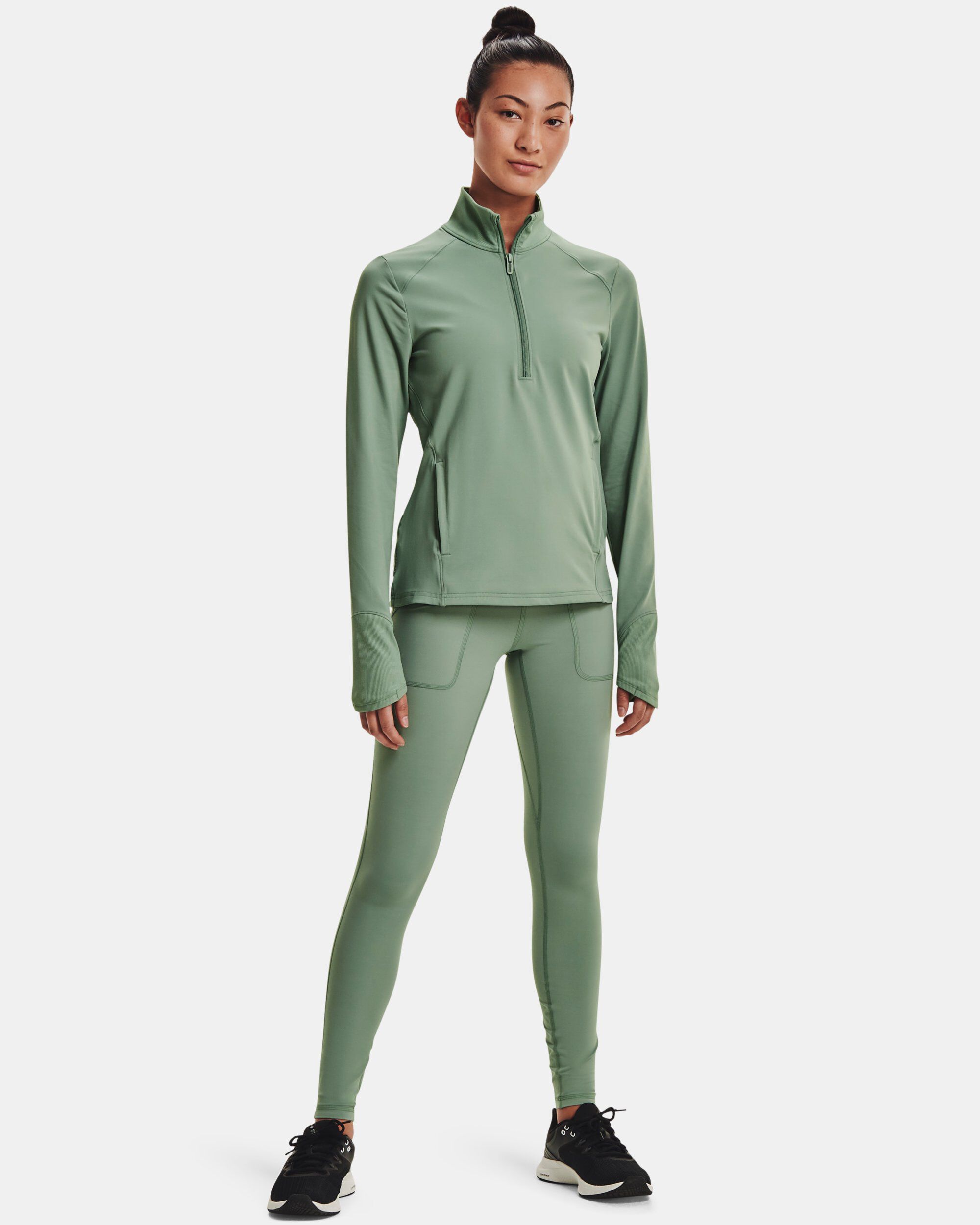 Under Armour Women s UA HydraFuse Cargo Leggings Green in KSA