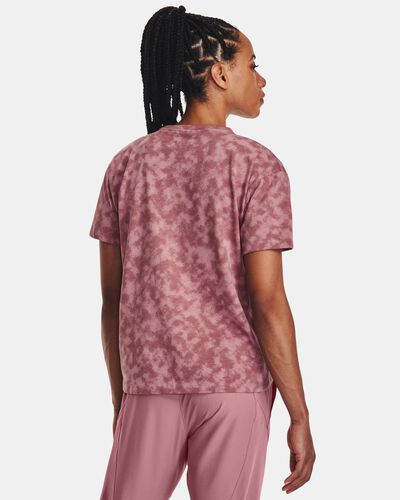 Women's UA Logo Printed Heavyweight Short Sleeve