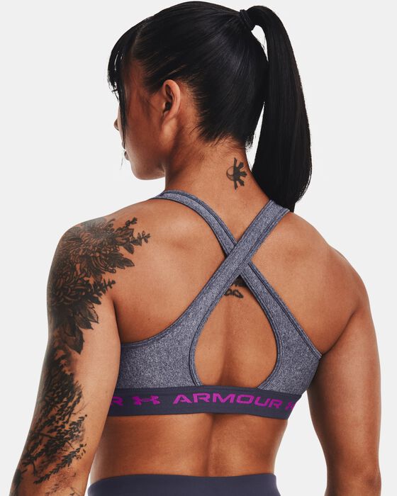 Armour® Mid Crossback Heather Armour® Mid Crossback Heather image number 1