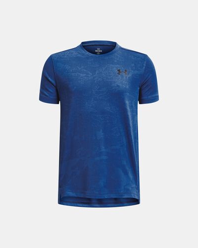 Boys' UA Tech™ Vent Jacquard Short Sleeve