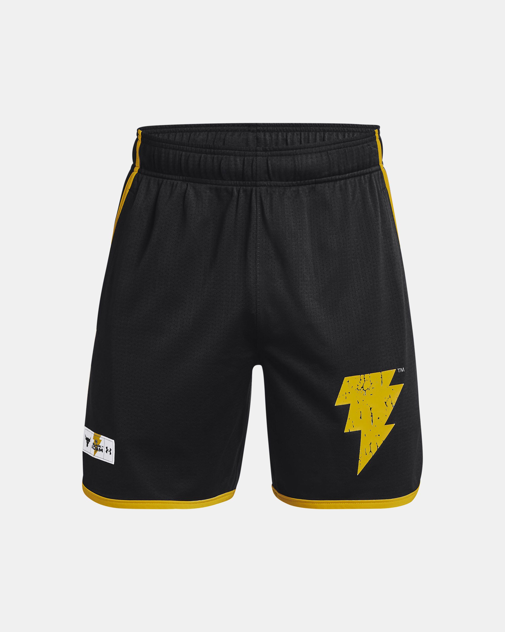 Under Armour Men s Project Rock Black Adam Mesh Shorts Black in KSA
