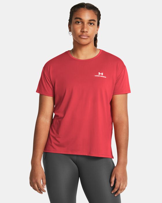 Women's UA RUSH™ Energy 2.0 Short Sleeve image number 0