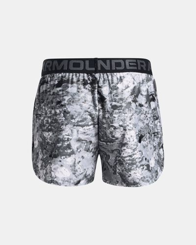 Girls' UA Play Up Printed Shorts