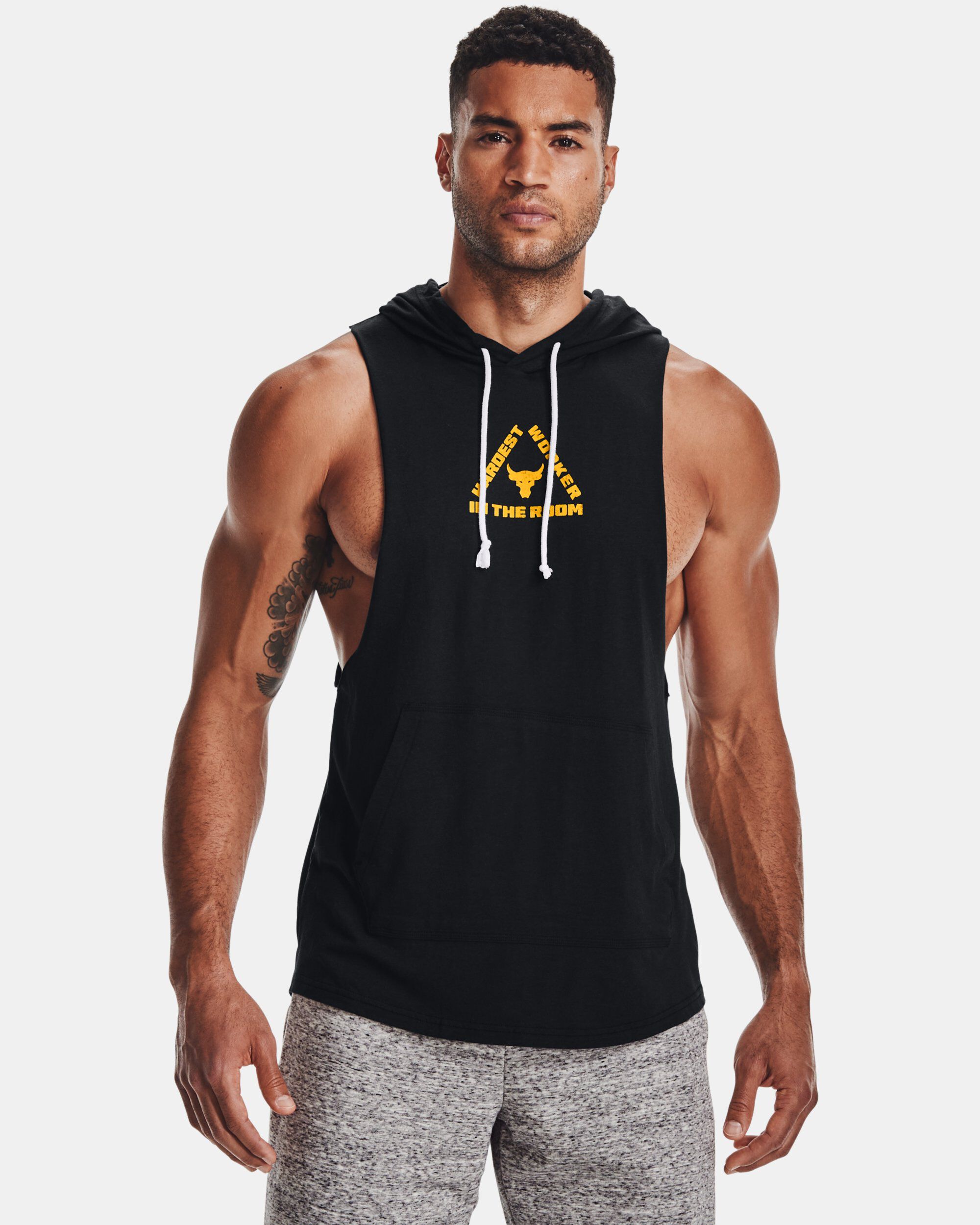 Under armour best sale hoodie tank top