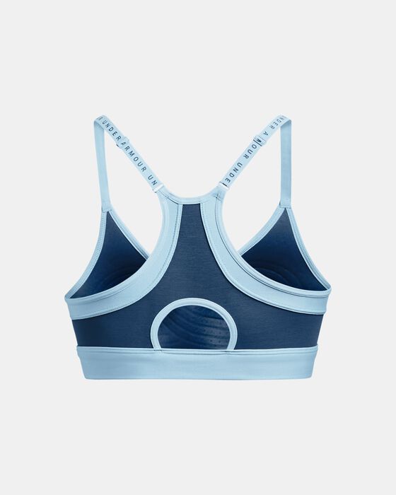 Women's UA Infinity Low Covered Sports Bra image number 8