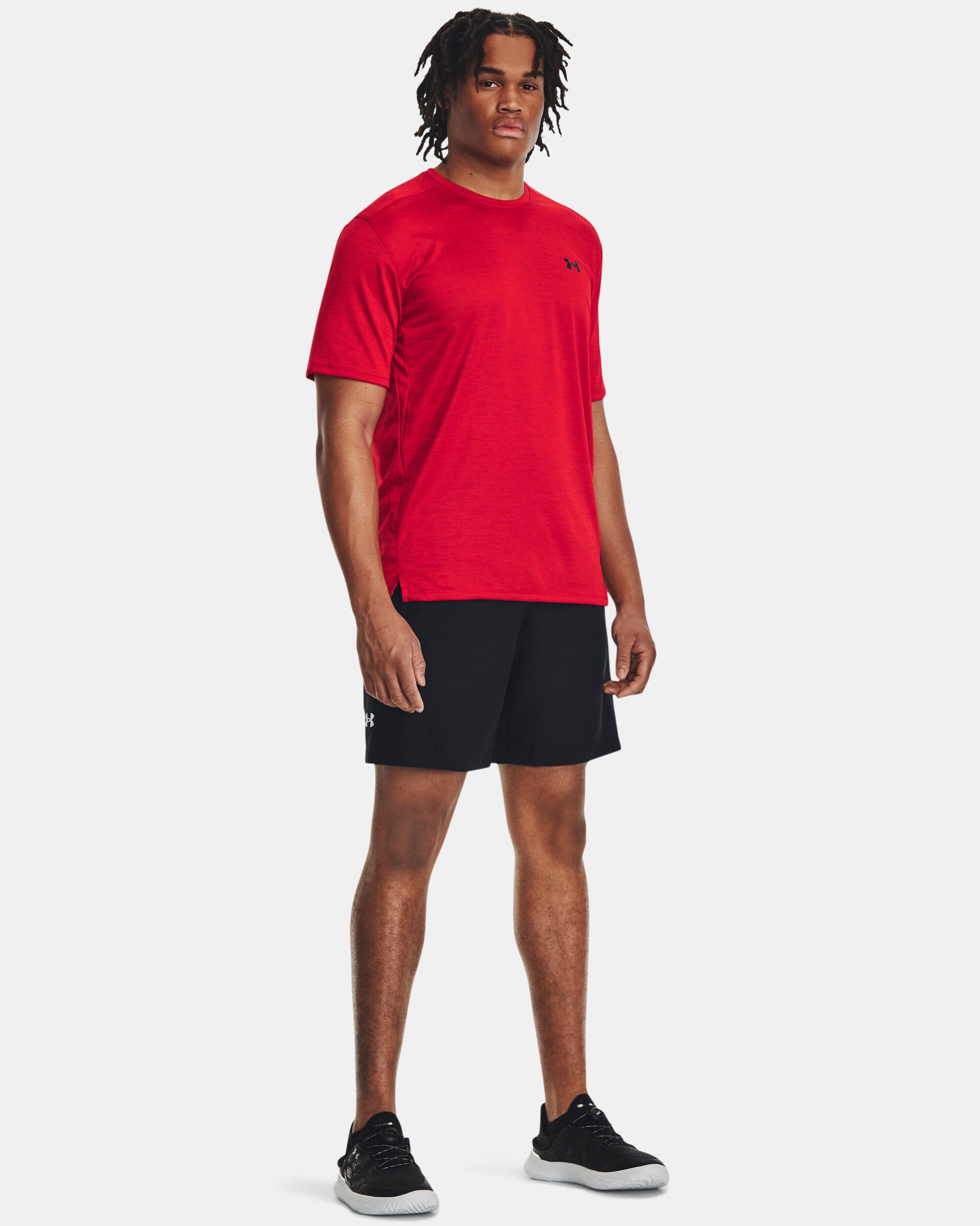 Under armour core woven top shorts mens