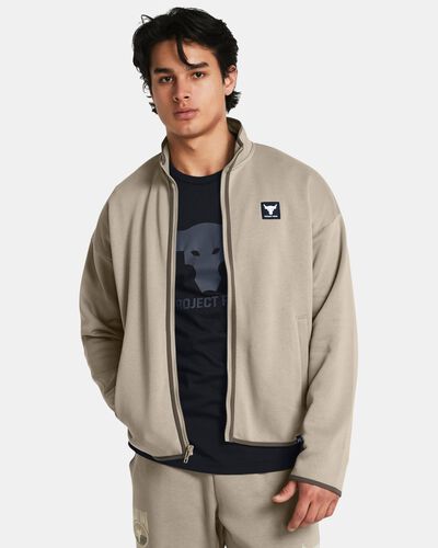 Men's Project Rock Essential Fleece Full-Zip