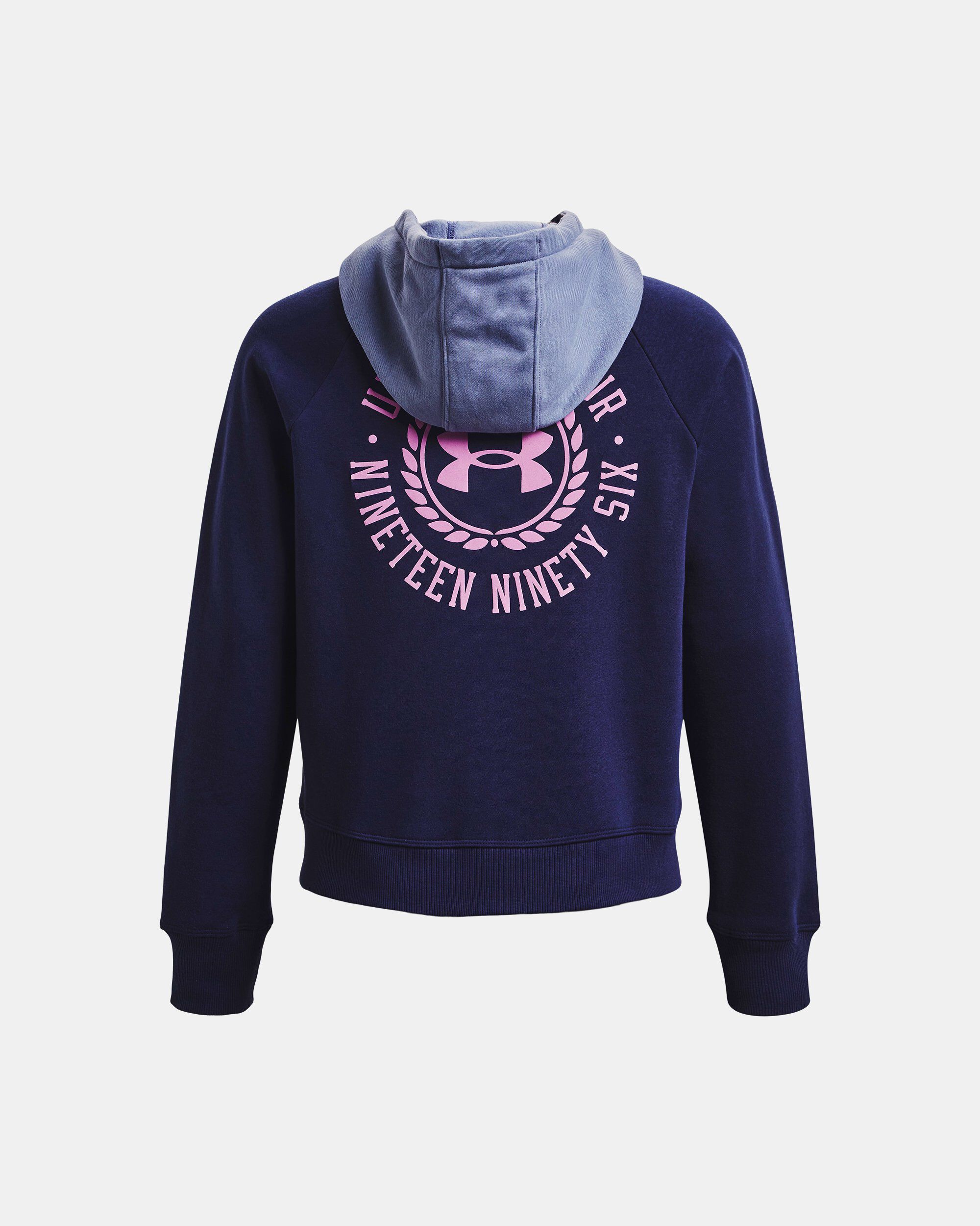 Under armour women's rival fleece graphic colorblock hoodi cheap