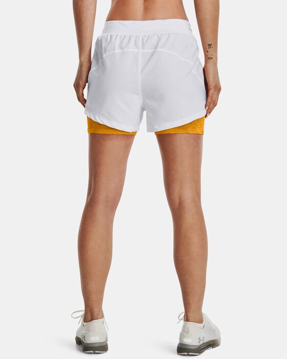 Women's UA Iso-Chill Run 2-in-1 Shorts image number 1