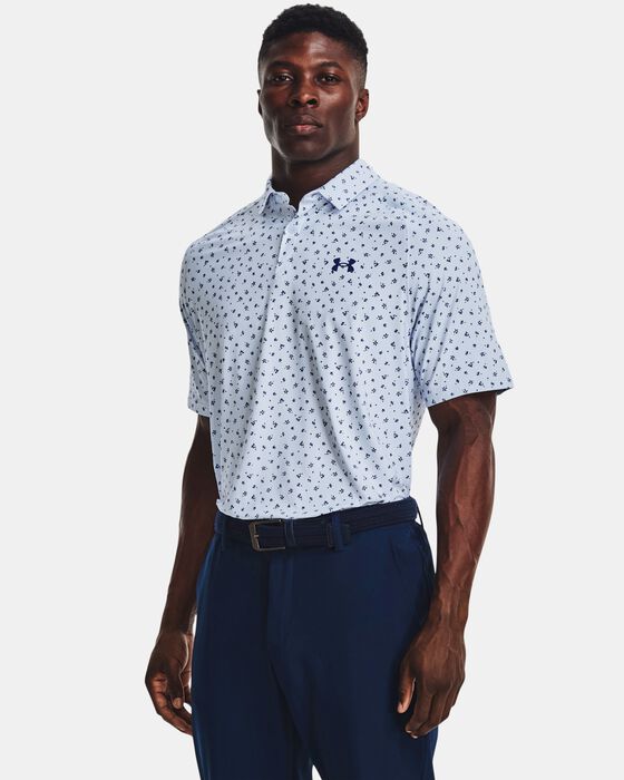 Men's UA Iso-Chill Floral Dash Polo image number 0