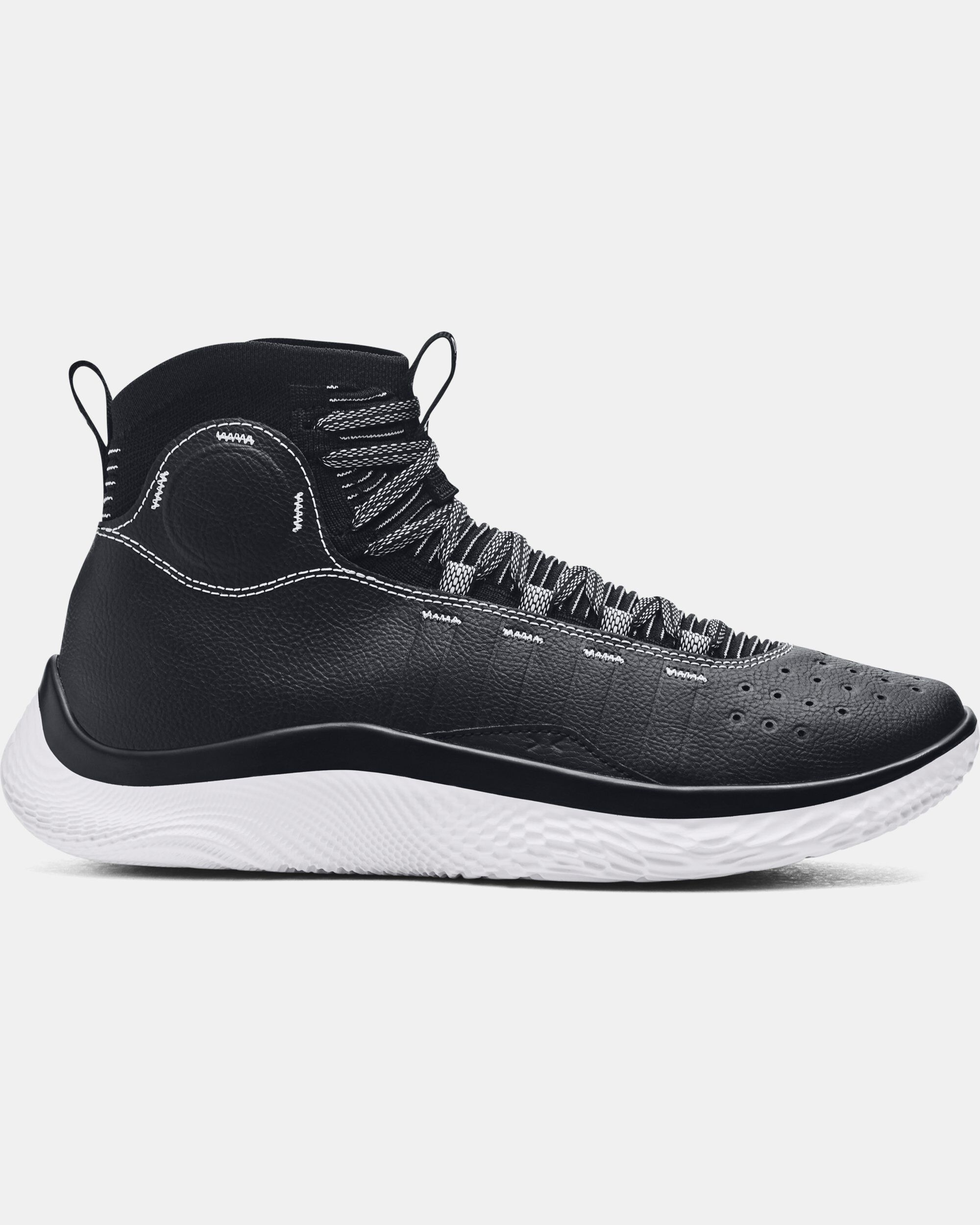UA Curry 4 Flotro CURRY 黒白フロトロ　カリー4 Shop Under Armour Curry 4 FloTro Unisex Basketball Shoes Black in