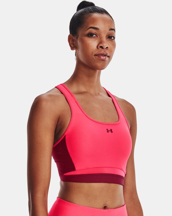 Women's Armour® Mid Crossback Long Line Sports Bra image number 0