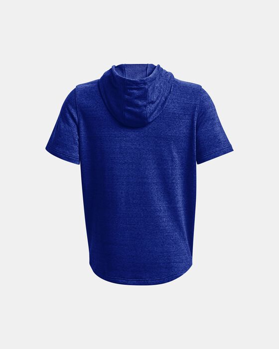 Men's UA Rival Terry Short Sleeve Hoodie image number 5