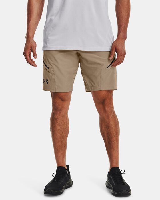 Under Armour Men's UA Unstoppable Cargo Shorts Brown in KSA