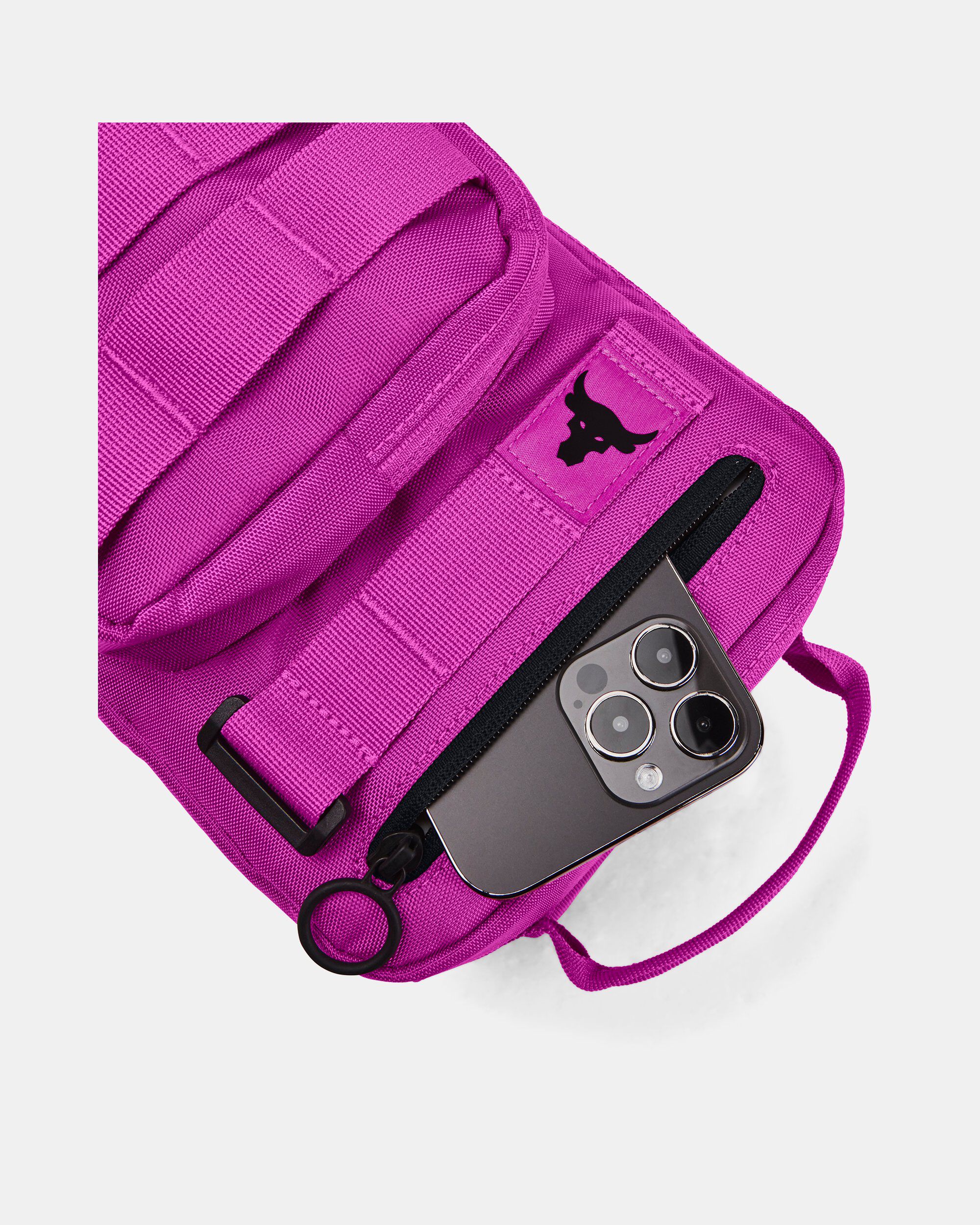Buy Under Armour Unisex Project Rock Waist Bag Purple in