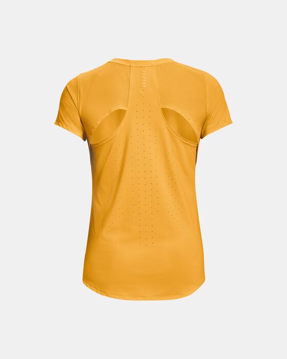 Under Armour Women's UA Iso-Chill 200 Laser T-Shirt Orange in KSA