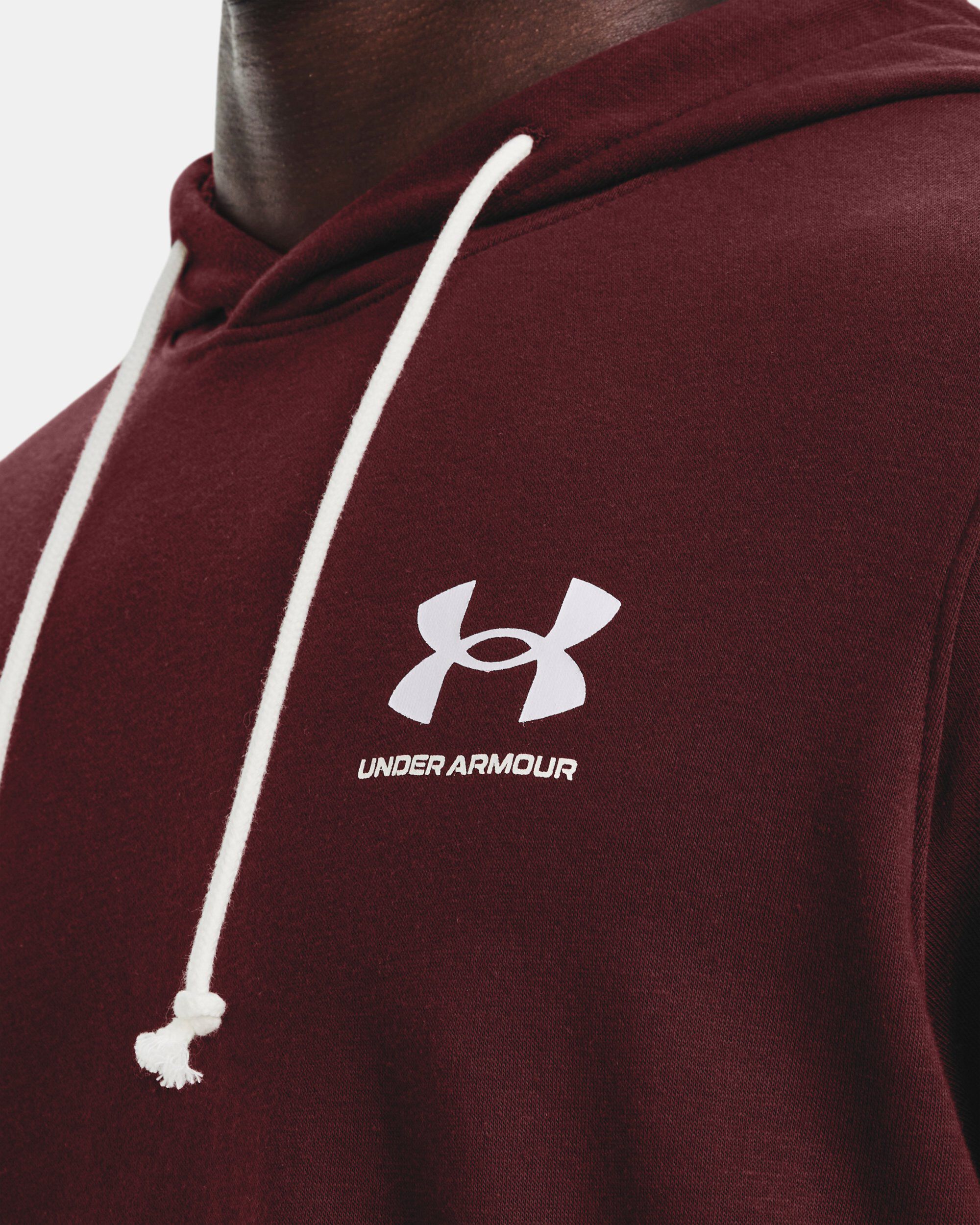 Under armour hoodie maroon hotsell