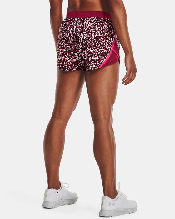Women's UA Fly-By 2.0 Printed Shorts image number 1
