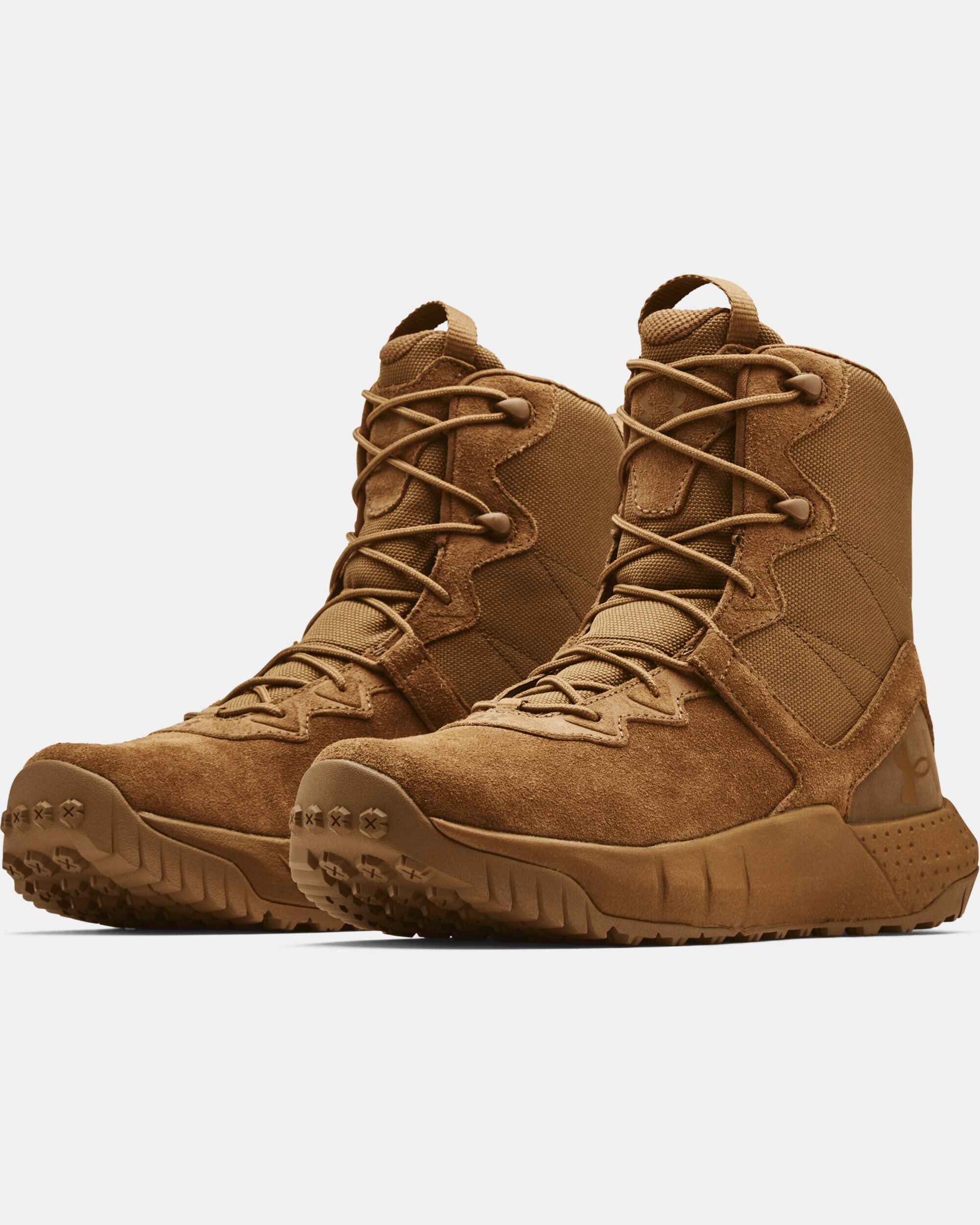 Under armour coyote 2025 brown military boots