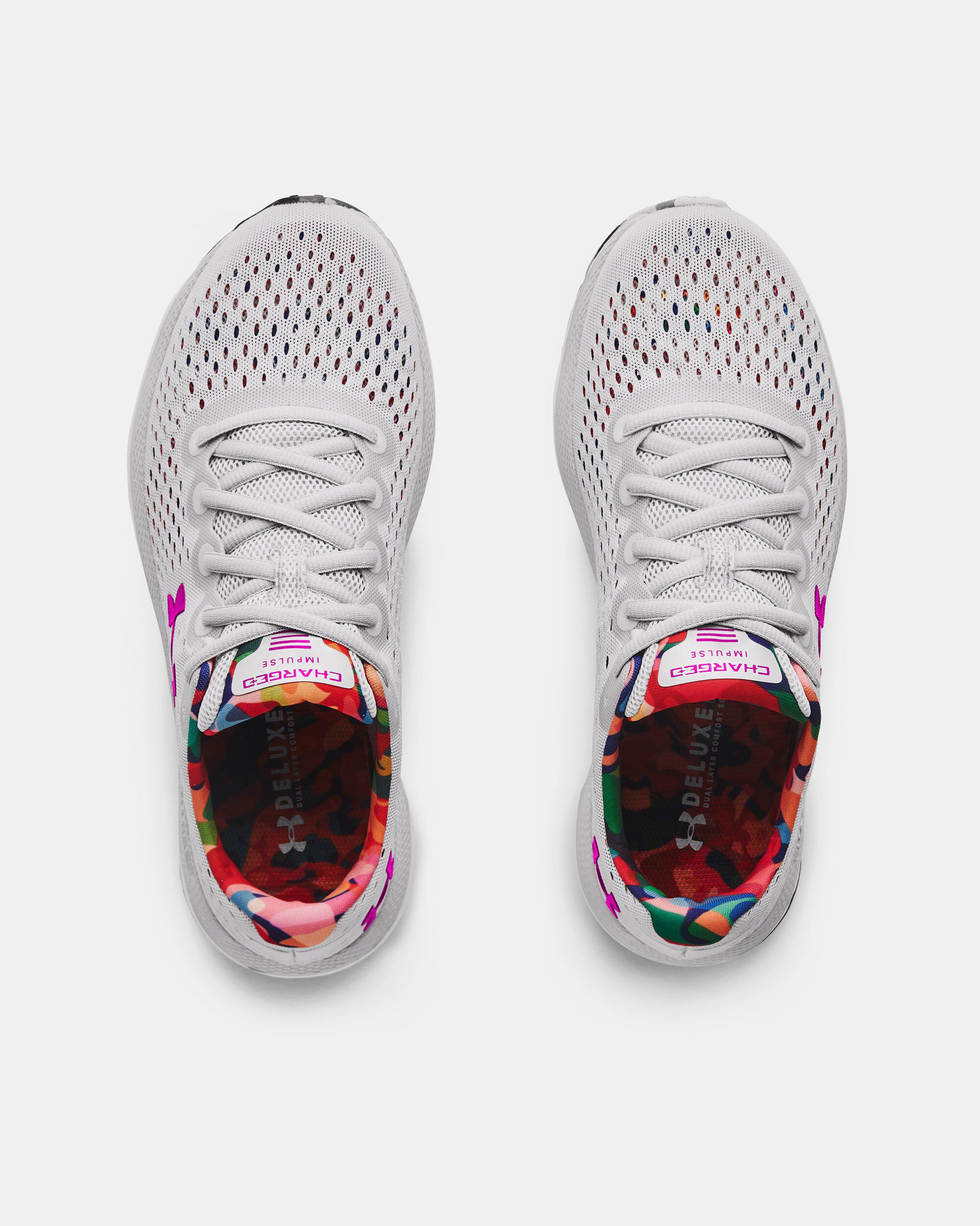 Under armour 2025 floral sneakers