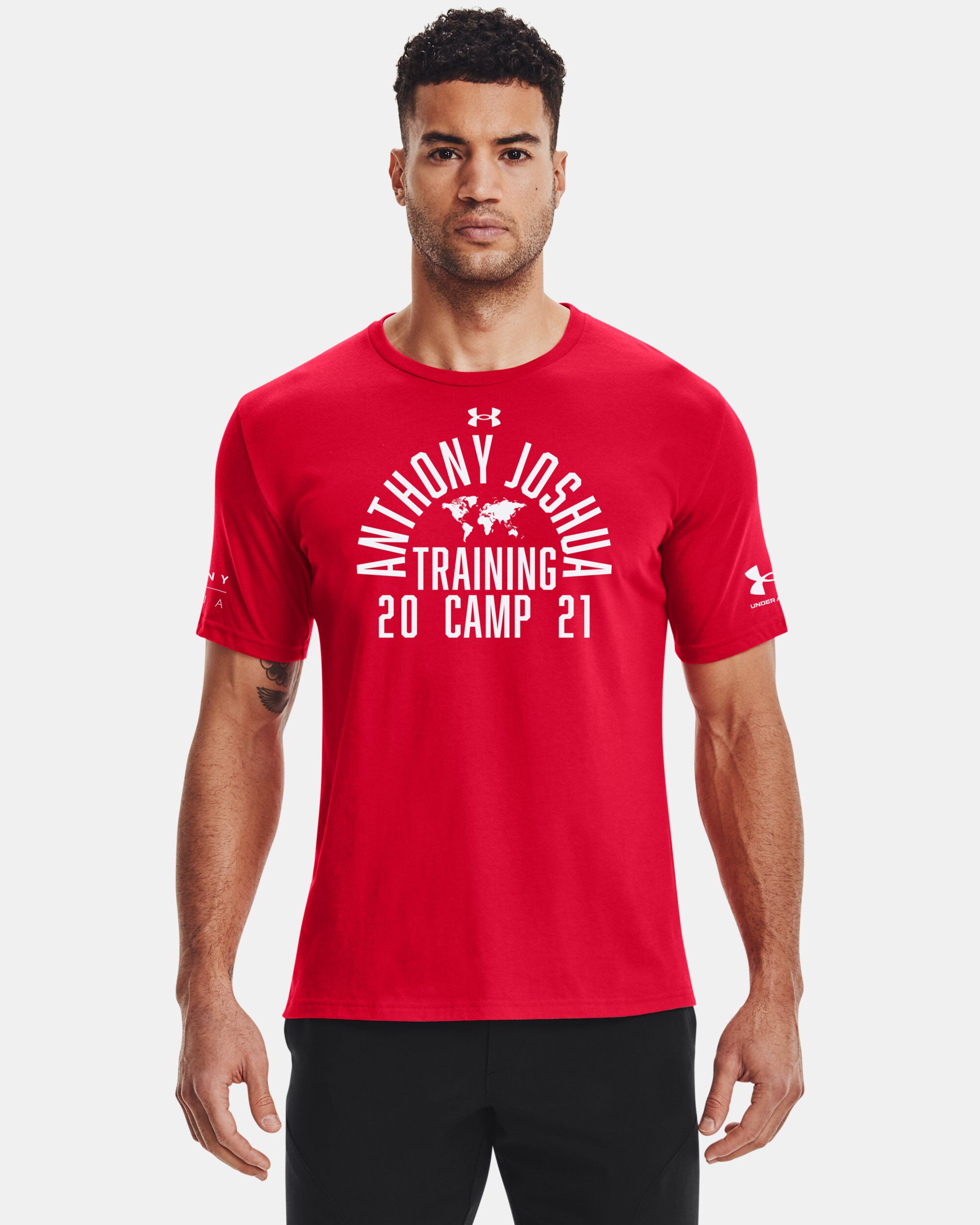 Anthony joshua sale shirt under armour