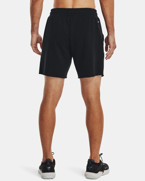 Men's Project Rock Heavyweight Terry Shorts image number 1