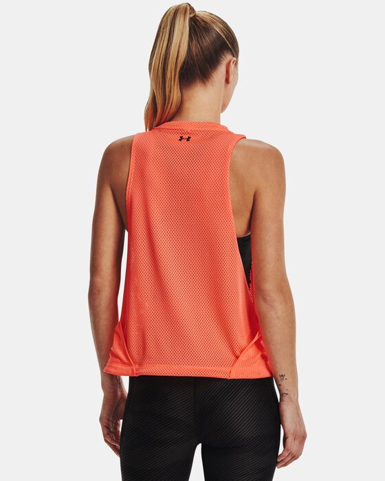 Women's Project Rock Mesh Tank image number 1