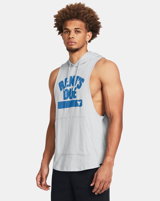Men's Project Rock Rents Due Sleeveless Hoodie image number 0