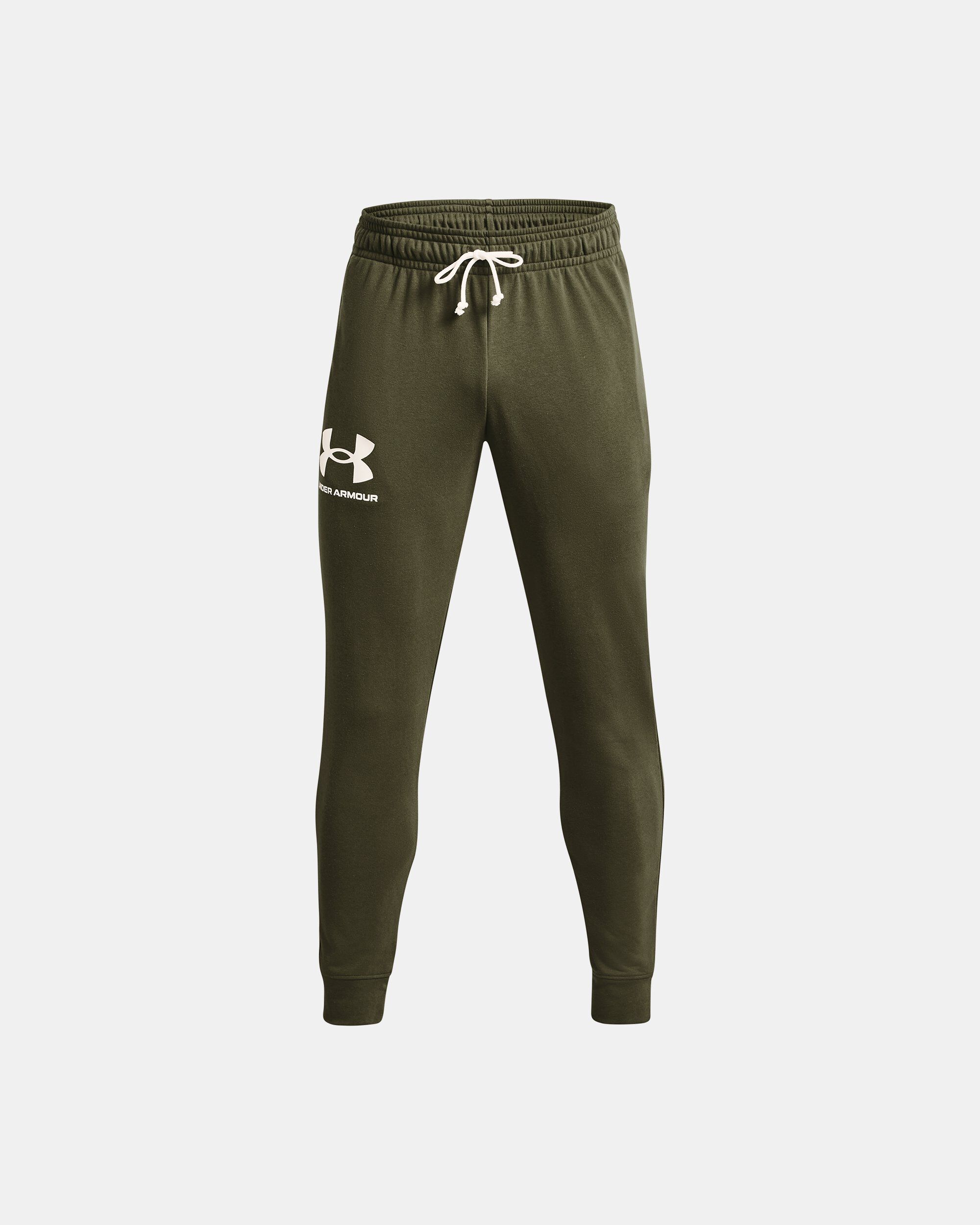 Under armour joggers green discount