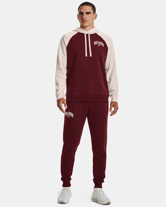 UA Rival Fleece Wordmark Colorblock image number 2