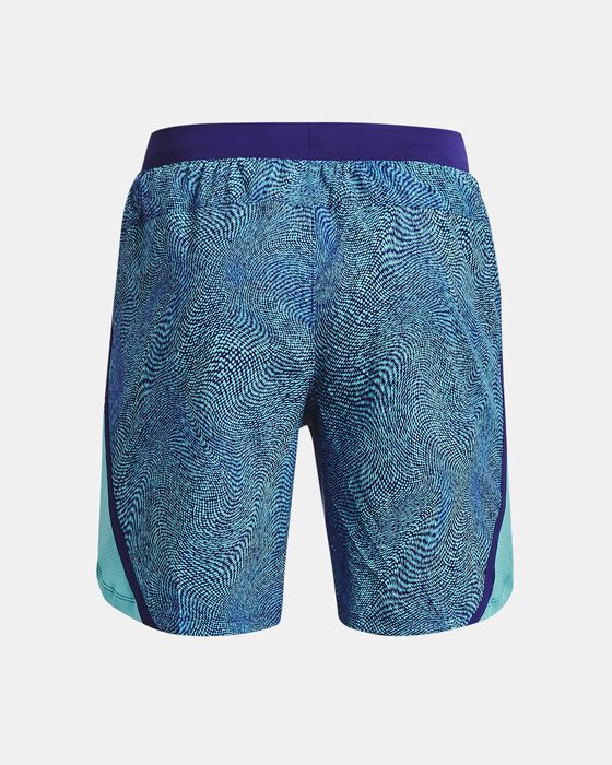 Men's UA Launch 7'' Printed Shorts image number 9