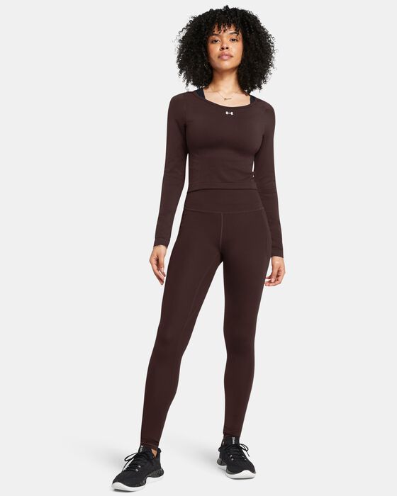 Women's UA Train Seamless Long Sleeve Women's UA Train Seamless Long Sleeve image number 2