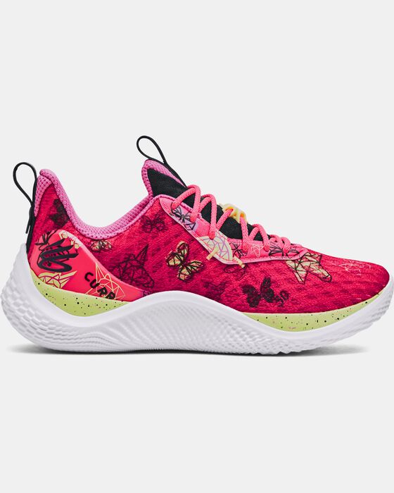 Unisex Curry Flow 10 Girl Dad Basketball Shoes image number 0