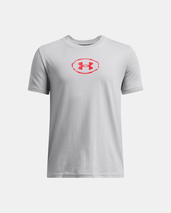 Boys' UA Slice Logo Short Sleeve image number 0
