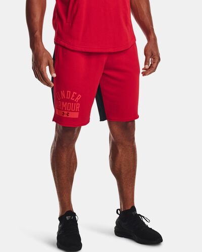 Men's UA Rival Terry Colorblock Shorts