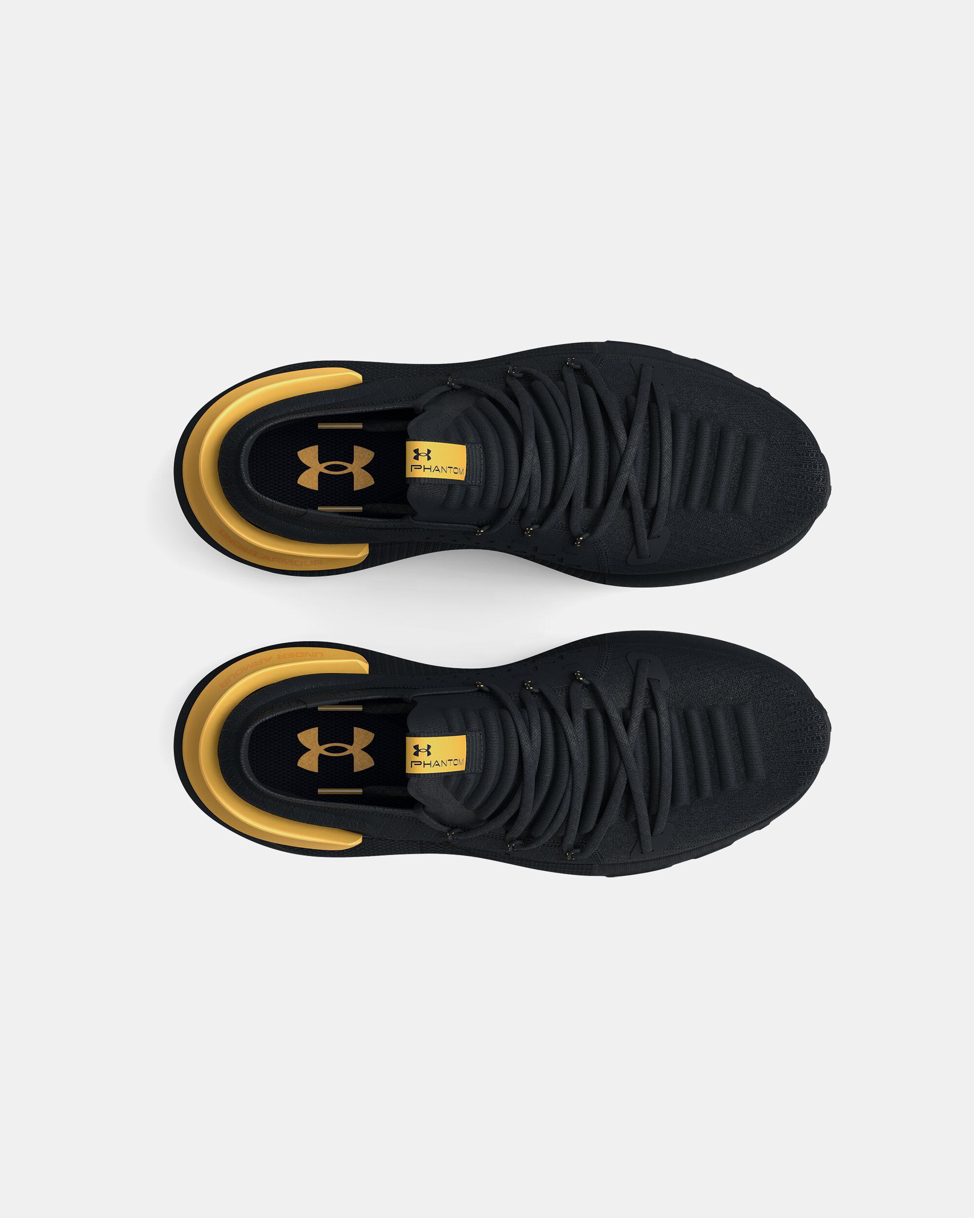 Under armour hovr phantom black cheap gold