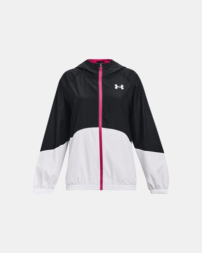 Girls' UA Woven Full-Zip Jacket