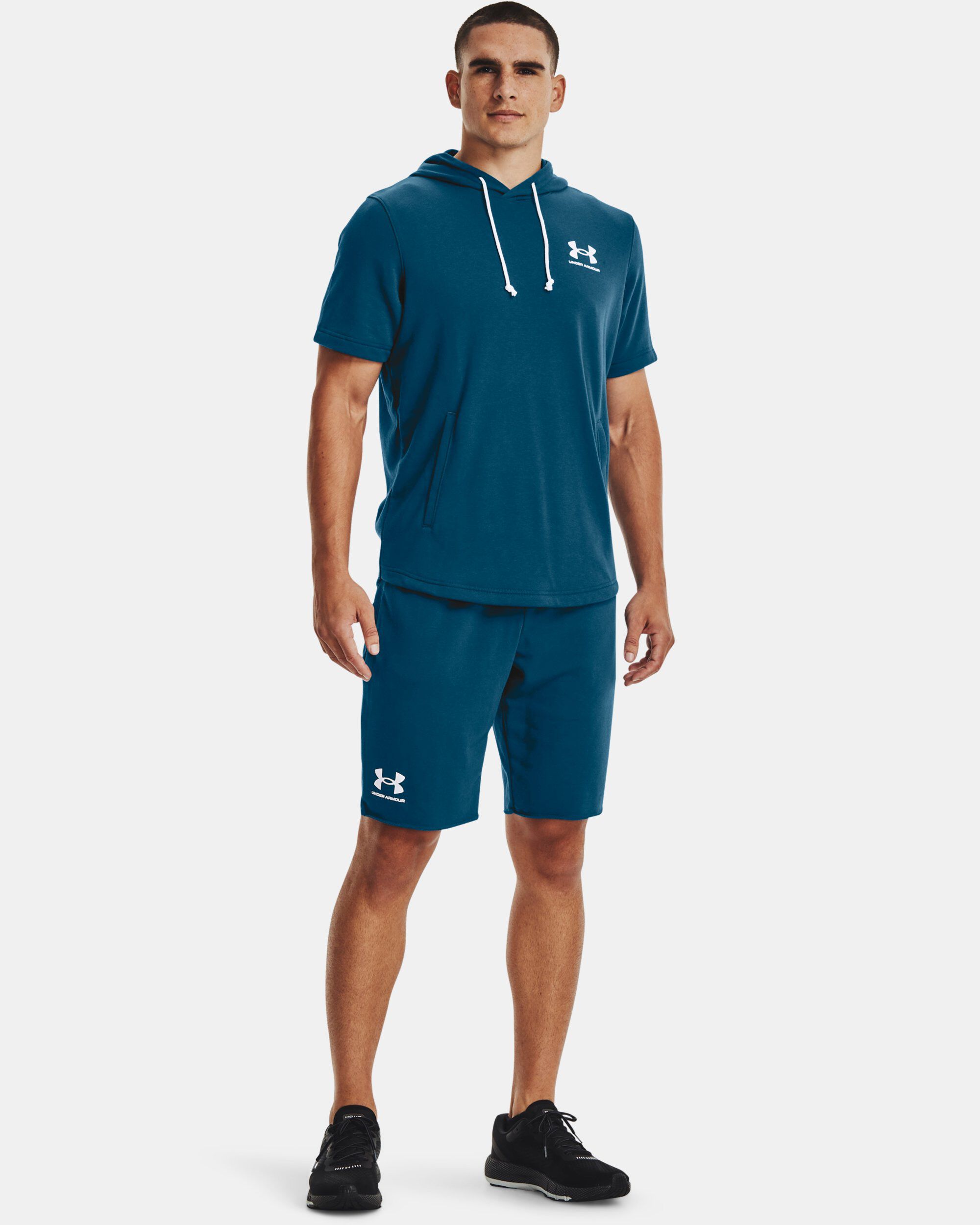 Men's ua sportstyle short sleeve hoodie 2025