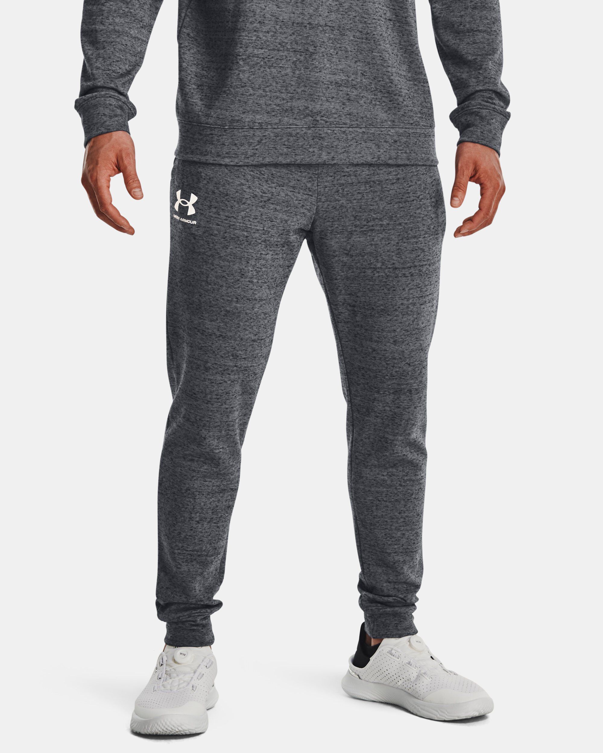 Under Armour Men s UA Rival Terry Joggers Grey in KSA