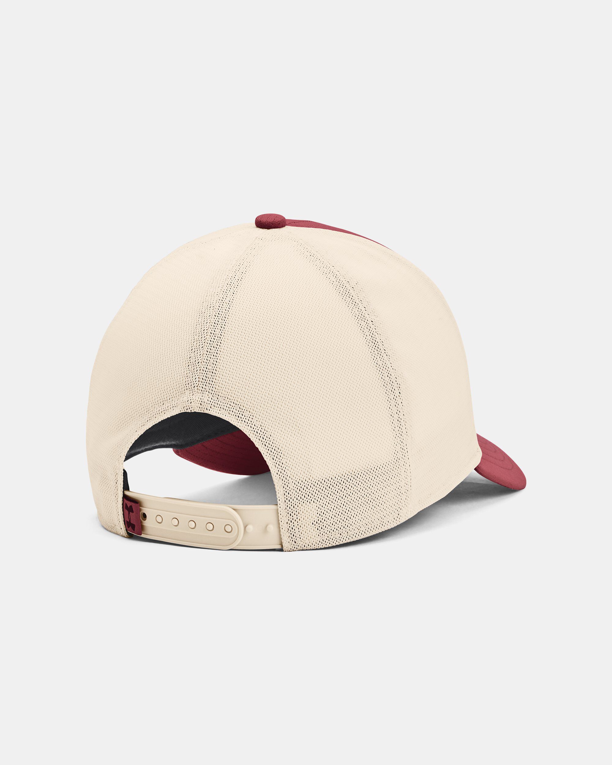 Burgundy under armour hat top