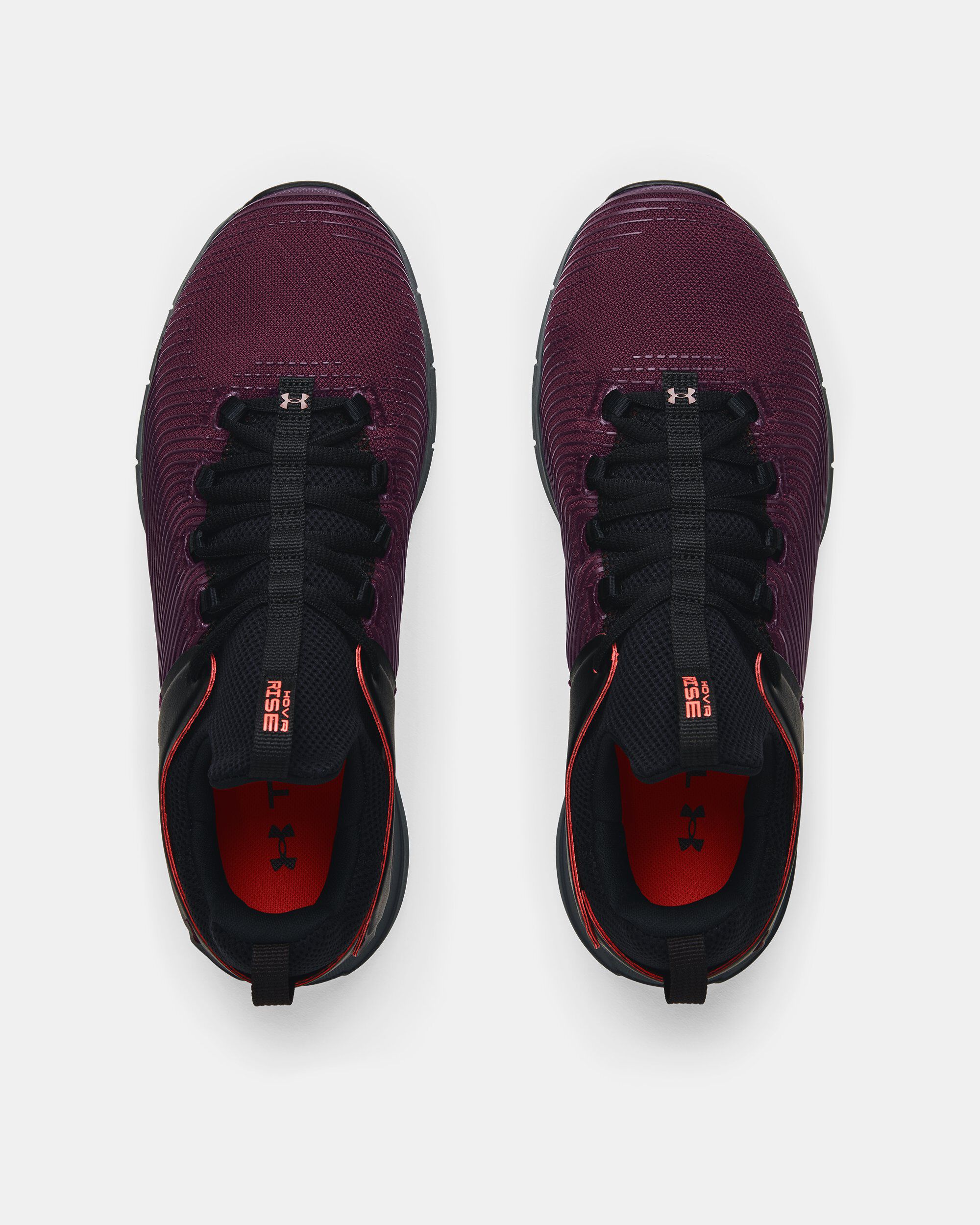 Burgundy under armour 2025 shoes